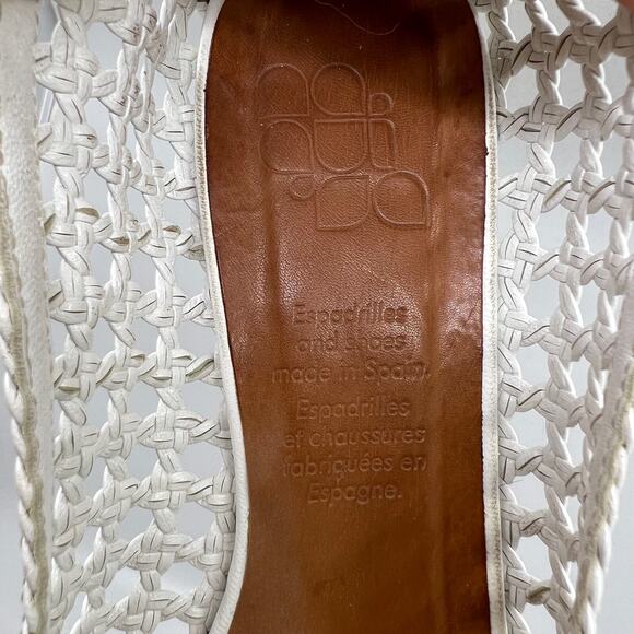 Spanish Woven Leather Block Heels - Picture 7 of 8